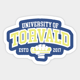 Torvald (light) Paladins Champion Logo Sticker